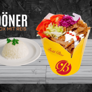 Döner Box mit reis